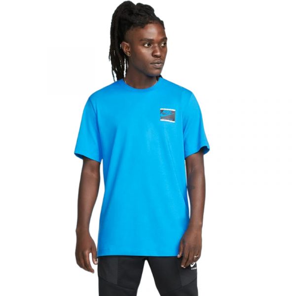Купить Футболка Nike Sportswear T-Shirt 'Light Photo Blue - Фото 2.